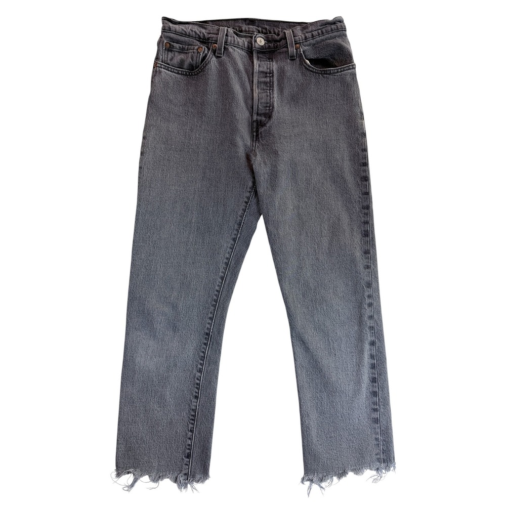 Levi's Women's Straight Leg Jeans in Washed Black